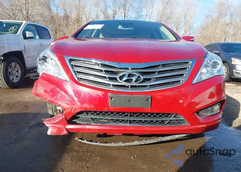2013 Hyundai Azera из США, поврежденный, VIN KMHFH4JG8DA198568
